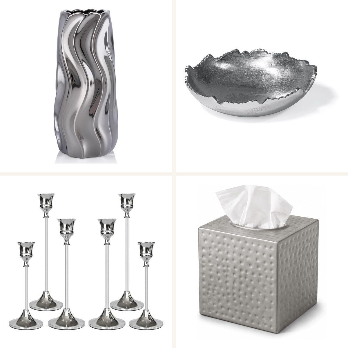 Chrome Decor Is Trending: 5 Silver Finds on Amazon